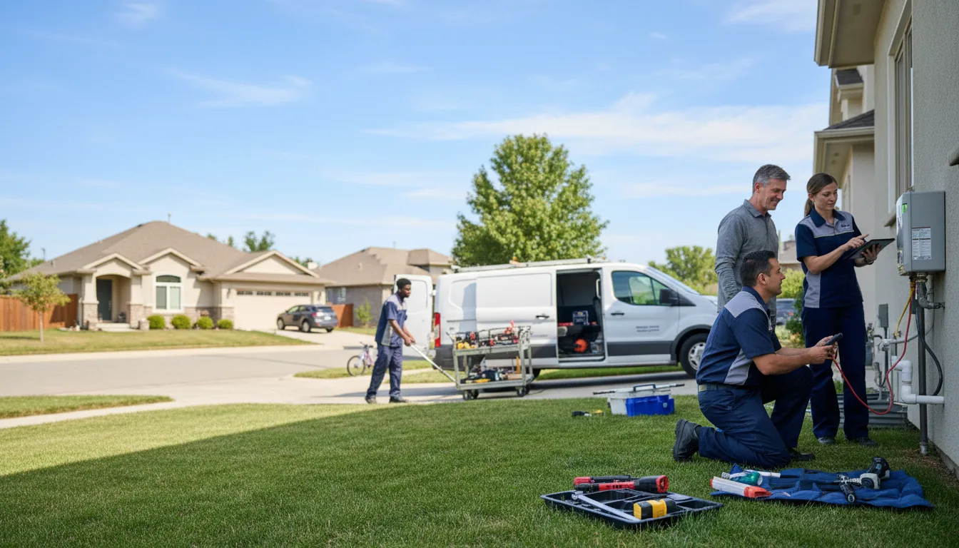 Tankless water heater service in Blacklick, OH